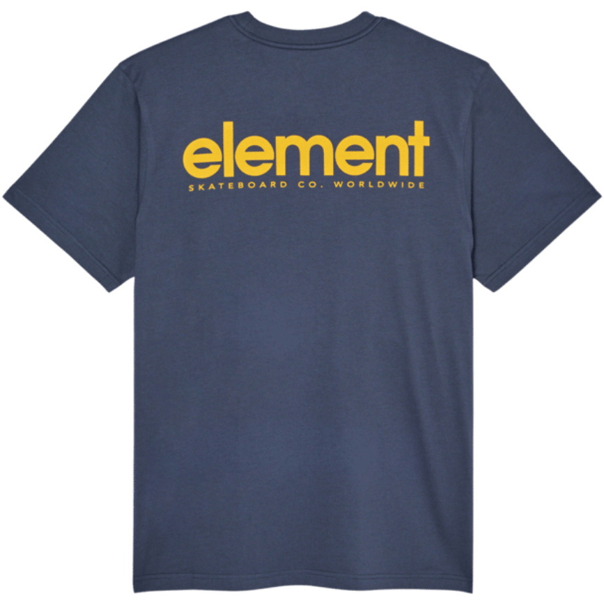 2026 Element Mens Lowcase BP T-Shirt ELYZT00594 - Dark Slate